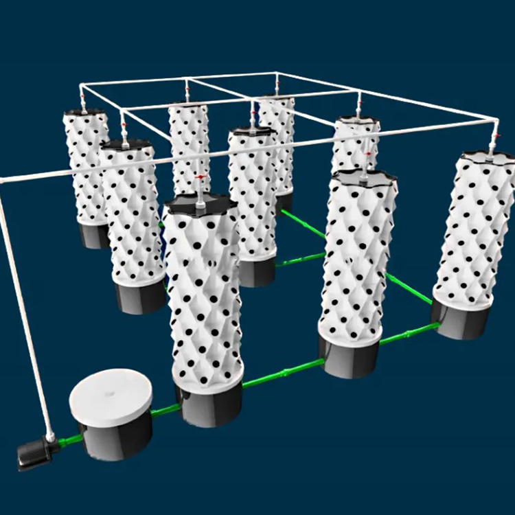 スマートファーム水耕栽培キット自動給水垂直庭園室内園芸システ - Hydroponic Tower のレビューと価格