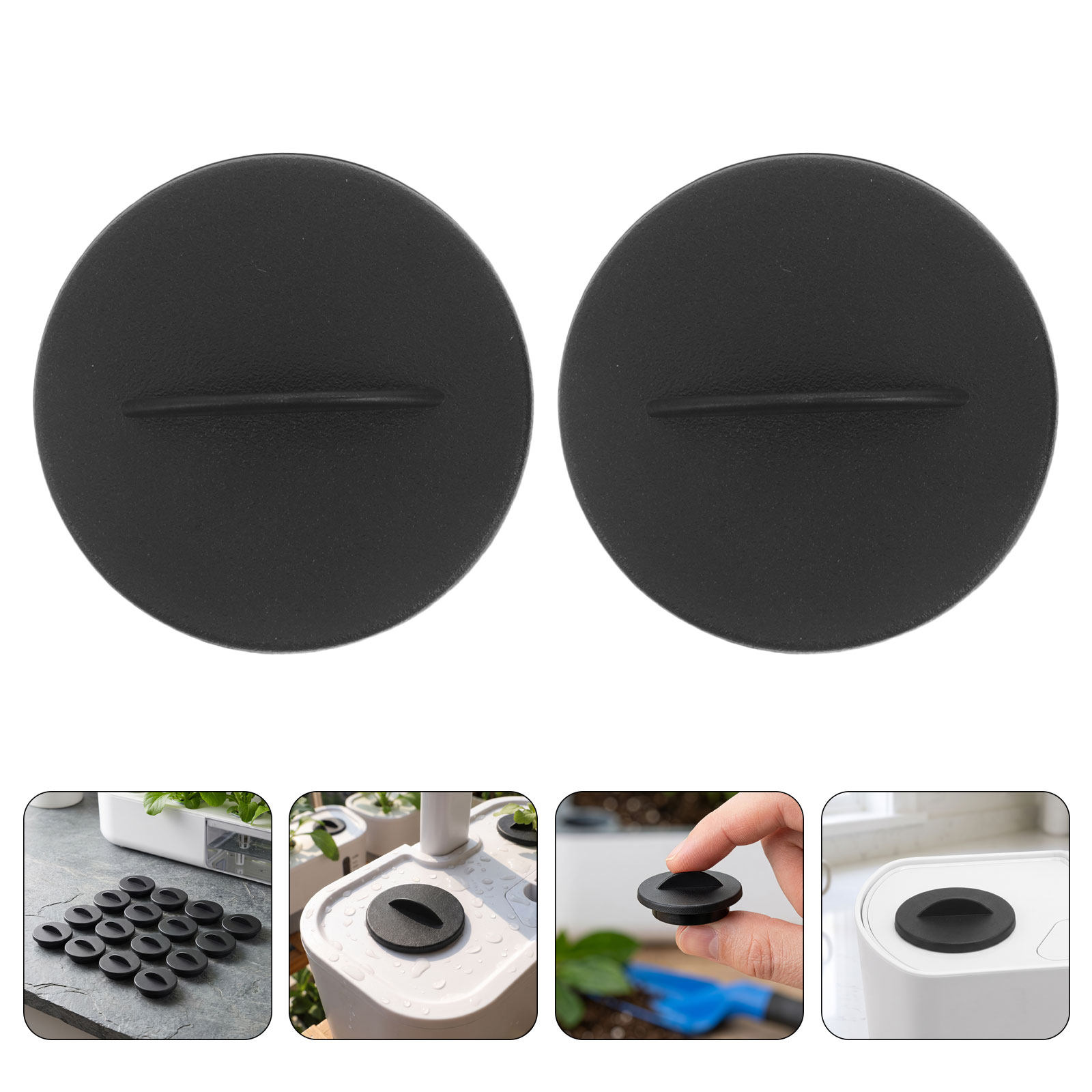 24個入り、水耕栽培用ネットポットカバー、1.5インチ、プラ - Hydroponic Grow Pod のレビューと価格