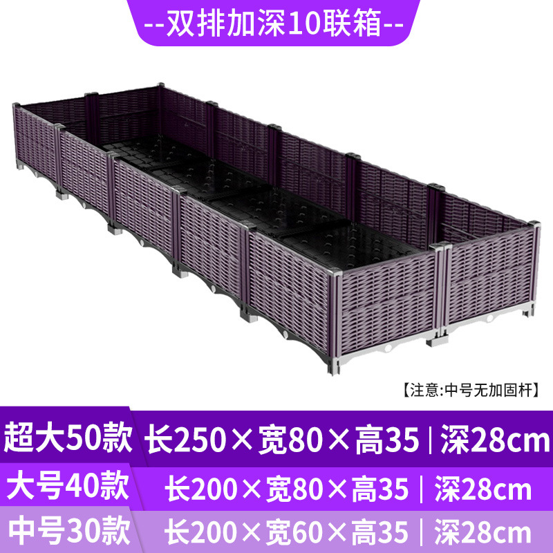 自動給水式高床式プランター、脚付きプラスチック製植木鉢キット - Indoor Garden Kit のレビューと価格